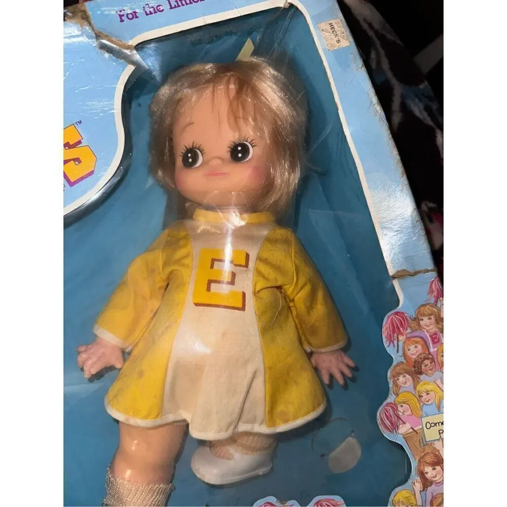 Vintage 80’s cheerleader doll in box